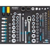 Hazet Set de clés à douille 163-369/104, taille 3/3+, Clés mixtes à cliquet 