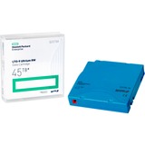 Hewlett Packard Enterprise Q2079A support de stockage de secours Bande de données vierge 45000 Go LTO 1,27 cm, Streamer-moyen Bleu, Bande de données vierge, LTO, 45000 Go, 30 année(s), Bleu, 1,27 cm