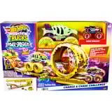 Hot Wheels Monster Trucks - - Coffret Défi Course Électrifiante - Circuit Petite Voiture - 4 Ans Et +, Jeu véhicule Camion de monstres et jeu de piste, 4 an(s), Métal, Multicolore