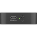 ICY BOX Boîtier SSD M.2 NVMe IB-1980M-80G, Boîtier disque dur Noir