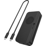 ICY BOX Boîtier SSD M.2 NVMe IB-1980M-80G, Boîtier disque dur Noir