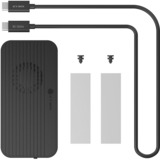 ICY BOX Boîtier SSD M.2 NVMe IB-1980M-80G, Boîtier disque dur Noir