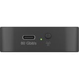ICY BOX IB-1980M-80G, Boîtier disque dur Noir