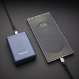 Intenso XS10000 Lithium Polymère (LiPo) 10000 mAh Bleu, Powerbank Bleu, 10000 mAh, Lithium Polymère (LiPo), Bleu