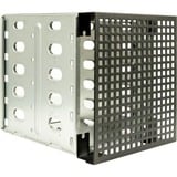 Inter-Tech Cadre d'installation 5,25" > 3,5", Cadre de montage Noir