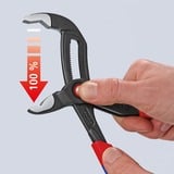 KNIPEX Pince Cobra QuickSet pour tuyaux / pompe à eau, Clé à tuyau / Serre-tube Rouge/Bleu