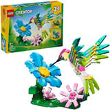 LEGO Creator 3-en-1 Animaux Sauvages : Colibri Coloré, Jouets de construction 