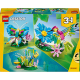 LEGO Creator 3-en-1 Animaux Sauvages : Colibri Coloré, Jouets de construction 