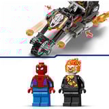 LEGO Marvel Super Heroes Spider-Man vs. Ghost Rider sur sa moto, Jouets de construction 