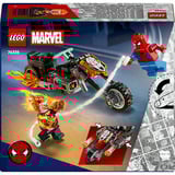 LEGO Marvel Super Heroes Spider-Man vs. Ghost Rider sur sa moto, Jouets de construction 