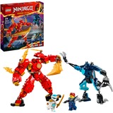 LEGO Ninjago - Le robot élémentaire du feu de Kai, Jouets de construction 71808