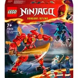 LEGO Ninjago - Le robot élémentaire du feu de Kai, Jouets de construction 71808