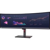 Lenovo ThinkVision P49w-30 LED display 124,5 cm (49") 5120 x 1440 pixels DQHD Noir Moniteur UltraWide incurvé  Noir, 124,5 cm (49"), 5120 x 1440 pixels, DQHD, LED, 6 ms, Noir