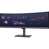 Lenovo ThinkVision P49w-30 Moniteur 49" UltraWide incurvé  Noir, 124,5 cm (49"), 5120 x 1440 pixels, DQHD, LED, 6 ms, Noir