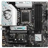 MSI B760M GAMING PLUS WIFI carte mère socket 1700 Noir/Argent, RAID, 2.5 Gb-LAN, WLAN 6E, BT, Sound, µATX