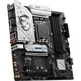 MSI B760M GAMING PLUS WIFI carte mère socket 1700 Noir/Argent, RAID, 2.5 Gb-LAN, WLAN 6E, BT, Sound, µATX