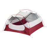 MSR Mutha Hubba NX 3 Gray, Tente Gris clair/Rouge