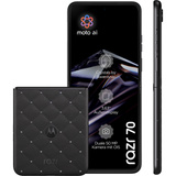 Motorola razr 70 256GB Swarovski smartphone pliable Noir | 256 Go | Android 16