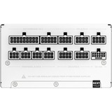 NZXT C850 Gold ATX 3.1, 850 Watt alimentation  Blanc, 1x connecteur de carte graphique à 16 broches, 6x PCIe, gestion des câbles