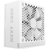 NZXT C850 Gold ATX 3.1, 850 Watt alimentation  Blanc, 1x connecteur de carte graphique à 16 broches, 6x PCIe, gestion des câbles