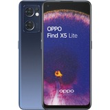 Oppo Find X5 Lite 16,3 cm (6.43") Double SIM Android 12 5G USB Type-C 8 Go 256 Go 4500 mAh Noir, Smartphone Noir/gris, 16,3 cm (6.43"), 8 Go, 256 Go, 64 MP, Android 12, Noir