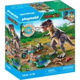 PLAYMOBIL Dinos - Enquête sur la piste du T-Rex, Jouets de construction 71524