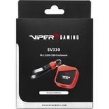 Patriot EV330 PCIe M.2 2230, Boîtier disque dur Noir/Rouge