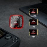 Patriot EV330 PCIe M.2 2230, Boîtier disque dur Noir/Rouge