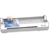 Peach PBP350 Laminoir à froid/à chaud 250 mm/min Blanc, Plastifieuse 23 cm, Laminoir à froid/à chaud, 250 mm/min, A4, 0,125 µm, Pochette
