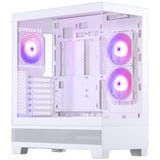 Phanteks Phanteks XT View white boîtier midi tower Blanc (mat) | 1x USB-A | 1x USB-C | RGB | Verre Trempé