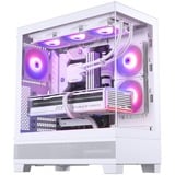 Phanteks Phanteks XT View white boîtier midi tower Blanc (mat) | 1x USB-A | 1x USB-C | RGB | Verre Trempé