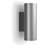 Philips Hue White & Color Ambiance Appear Applique murale extérieure ronde, Lumière LED Argent