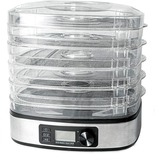 Rommelsbacher Déshydrateur DA 350, Séchoir automatique Acier inoxydable/Noir