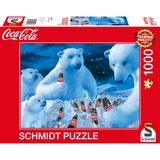 Schmidt Spiele Coca-Cola - Ours polaires, Puzzle 