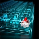 Sharkoon SGK50 S4 clavier USB QWERTY Italien Noir, clavier gaming Noir, Layout IT, Kailh Red, 60%, USB, QWERTY, LED RGB, Noir