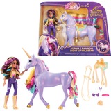 Spin Master Licorne A Fonctions 28 Cm Wildstar + Poupee 24 Cm Unicorn Academy, Figurine Licorne A Fonctions 28 Cm Wildstar + Poupee 24 Cm Unicorn Academy, Poupée mannequin, Femelle, 4 an(s), Fille, Sonore, Effets lumineux