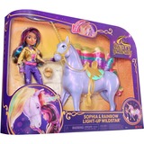 Spin Master Licorne A Fonctions 28 Cm Wildstar + Poupee 24 Cm Unicorn Academy, Figurine Licorne A Fonctions 28 Cm Wildstar + Poupee 24 Cm Unicorn Academy, Poupée mannequin, Femelle, 4 an(s), Fille, Sonore, Effets lumineux