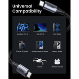 UGREEN US355 Câble de charge USB-C vers USB-C 240W Noir