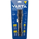 Varta INDESTRUCTIBLE F30 PRO Noir Lampe torche LED, Lampe de poche Noir, Lampe torche, Noir, Aluminium, 9 m, IP67, LED