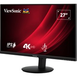ViewSonic VG Series VG2708-4K écran plat de PC 68,6 cm (27") 3840 x 2160 pixels 4K Ultra HD LED Noir Moniteur Noir (Mat), 1x DisplayPort, 2x HDMI, 68,6 cm (27"), 3840 x 2160 pixels, 4K Ultra HD, LED, 4 ms, Noir