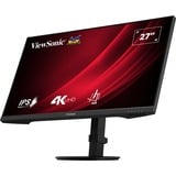ViewSonic VG Series VG2708-4K écran plat de PC 68,6 cm (27") 3840 x 2160 pixels 4K Ultra HD LED Noir Moniteur  Noir (Mat), 68,6 cm (27"), 3840 x 2160 pixels, 4K Ultra HD, LED, 4 ms, Noir