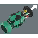 Wera Magasin Kraftform Compact Stubby RA 2, Set d'embouts de vissage Noir/Vert
