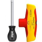 Wiha Tournevis dynamométrique avec poignée transversale TorqueVario-S T électrique Rouge/Jaune, 5-14 Nm 