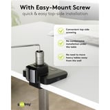 goobay Support double moniteur Office, Support de moniteur Noir