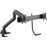 goobay Support double moniteur Office, Support de moniteur Noir