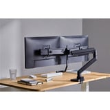goobay Support double moniteur Office, Support de moniteur Noir