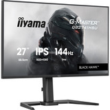 iiyama G-MASTER GB2741HSU-B1 écran plat de PC 68,6 cm (27") 1920 x 1080 pixels Full HD LED Noir Moniteur gaming Noir (Mat), 1x DisplayPort, 1x HDMI, 2x USB-A, 144 Hz, 68,6 cm (27"), 1920 x 1080 pixels, Full HD, LED, Noir