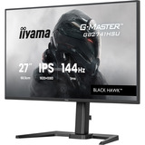 iiyama G-MASTER GB2741HSU-B1 écran plat de PC 68,6 cm (27") 1920 x 1080 pixels Full HD LED Noir Moniteur gaming Noir (Mat), 1x DisplayPort, 1x HDMI, 2x USB-A, 144 Hz, 68,6 cm (27"), 1920 x 1080 pixels, Full HD, LED, Noir