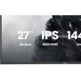 iiyama G-MASTER GB2741HSU-B1 écran plat de PC 68,6 cm (27") 1920 x 1080 pixels Full HD LED Noir Moniteur gaming  Noir (Mat), 68,6 cm (27"), 1920 x 1080 pixels, Full HD, LED, Noir
