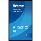 iiyama ProLite T5529AS-B1AG 54.6" 4K UHD Moniteur tactile  Noir (Mat)